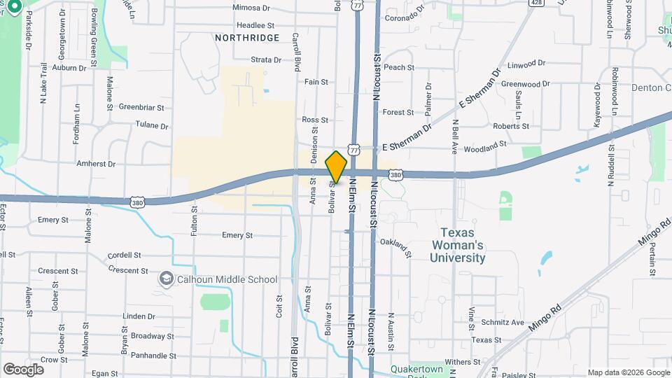 1808-1808 Bolivar St Map and Location Details