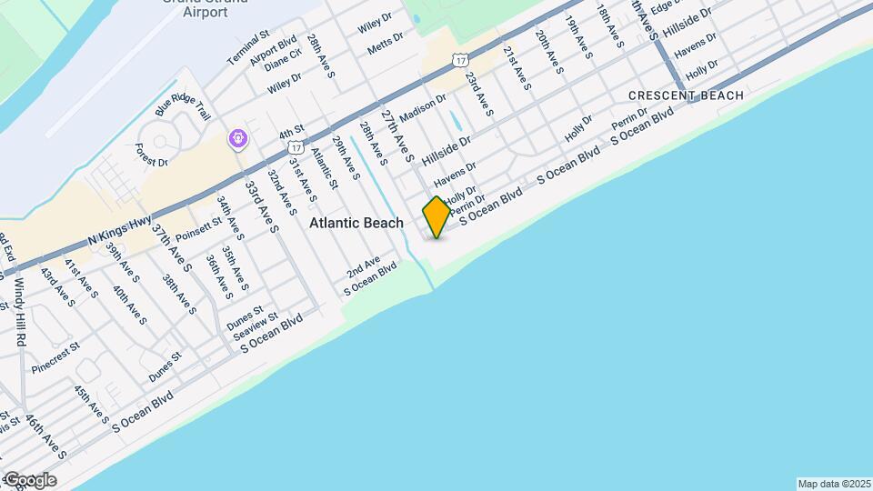 2711 S Ocean Blvd Map and Location Details