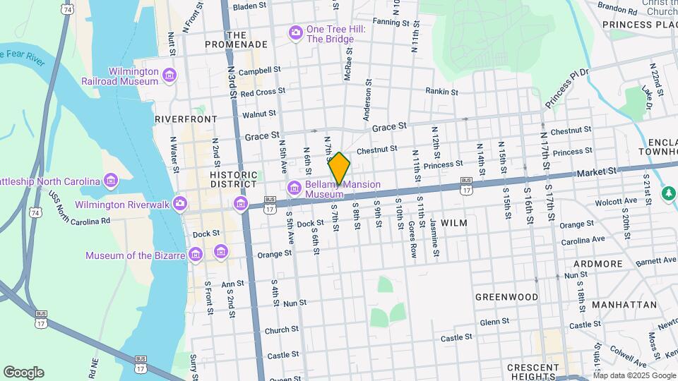 705 Market St Map and Location Details