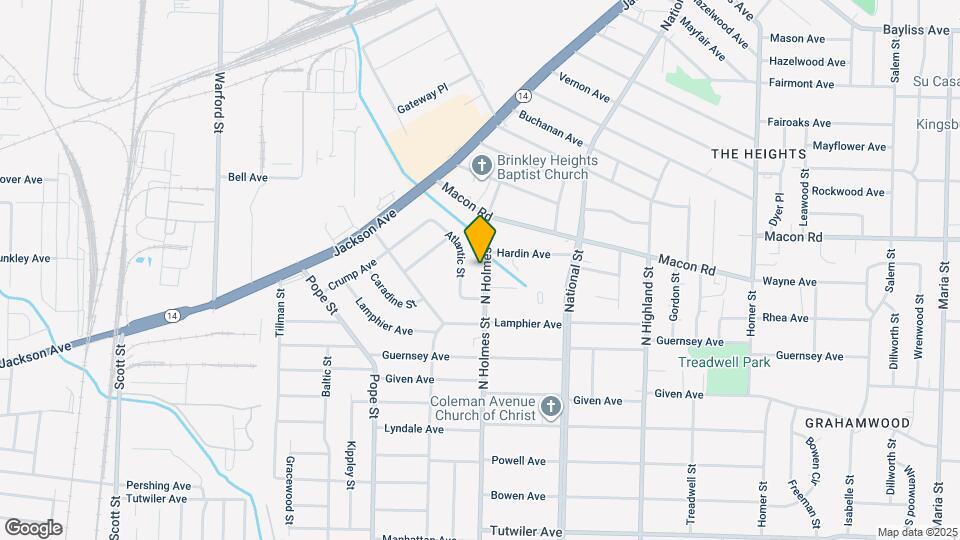 1065 N Holmes St Map and Location Details