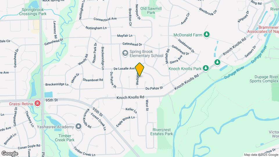 2802 Wedgewood Dr Map and Location Details