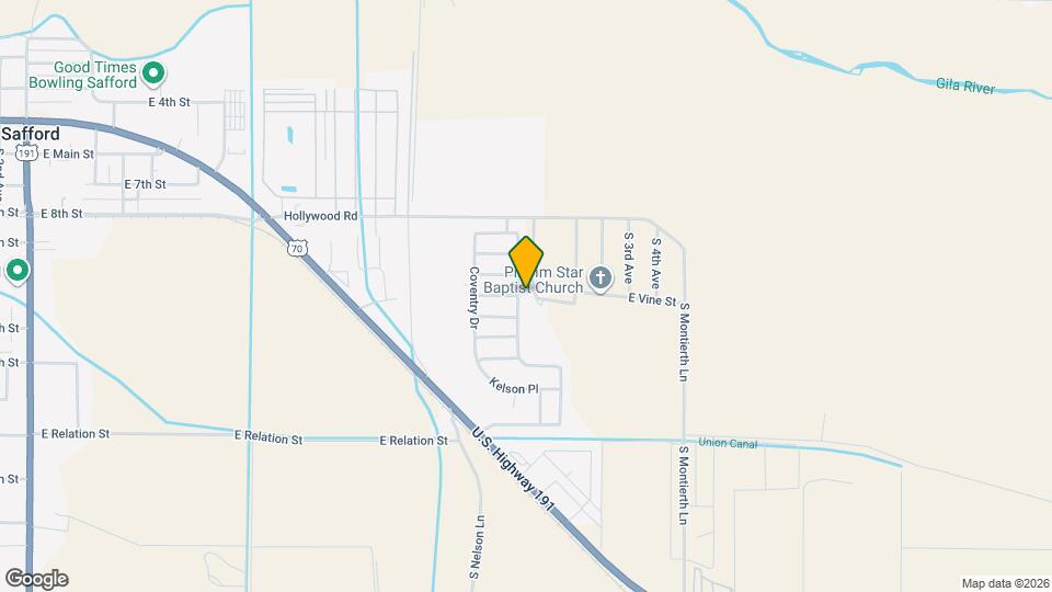 1075 Gila Dr Map and Location Details