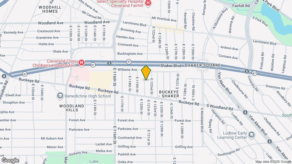 2805 E 120th St Mapa y Detalles de la Ubicación