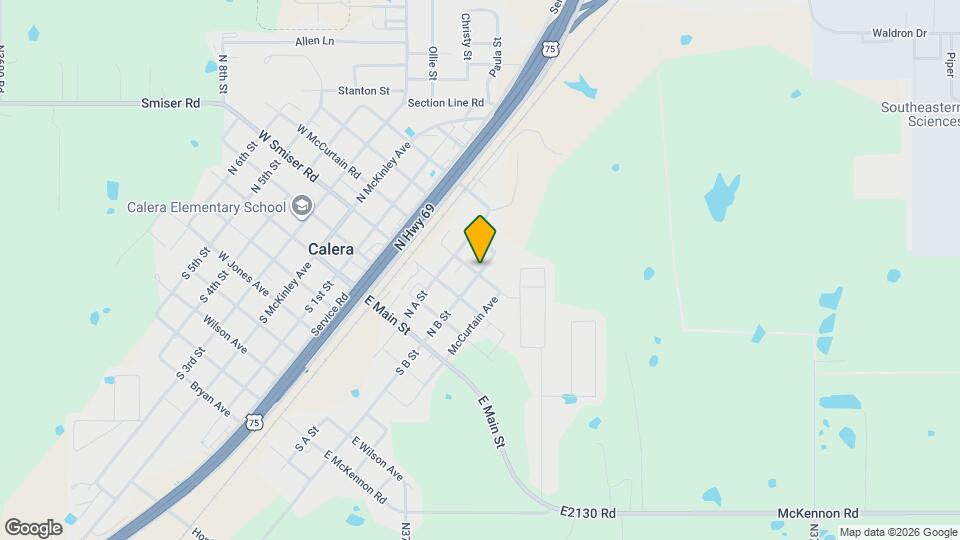 407 N A St Map and Location Details