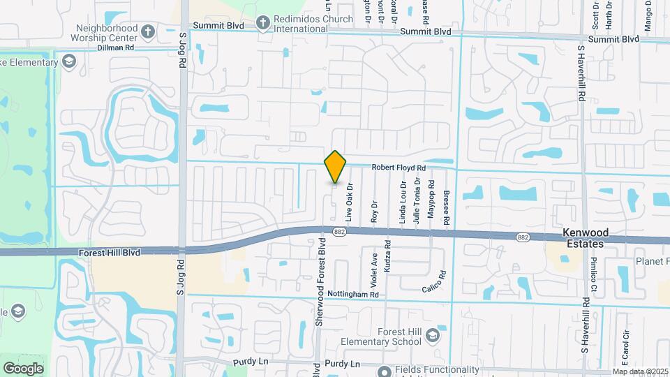 5987 Forest Hill Blvd-Unit -106 Mapa y Detalles de la Ubicación