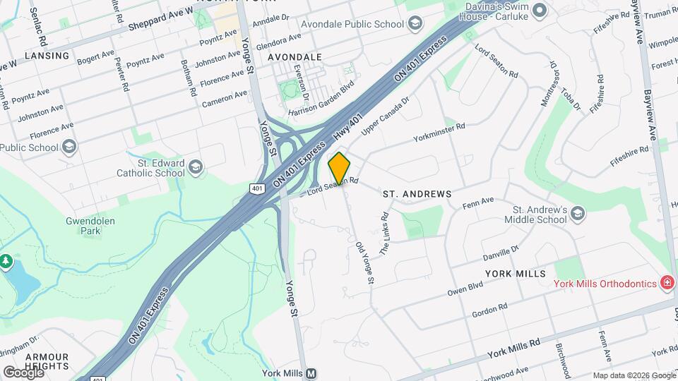 30 Upper Canada Dr Map and Location Details