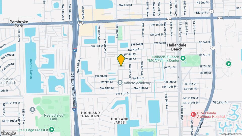 730 SW 7th St Map and Location Details