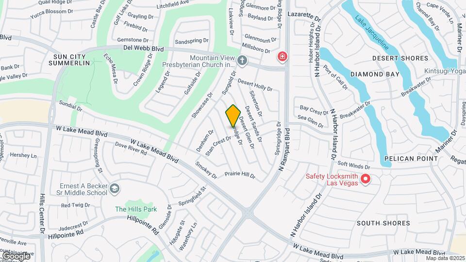 2505 Palmridge Dr Map and Location Details