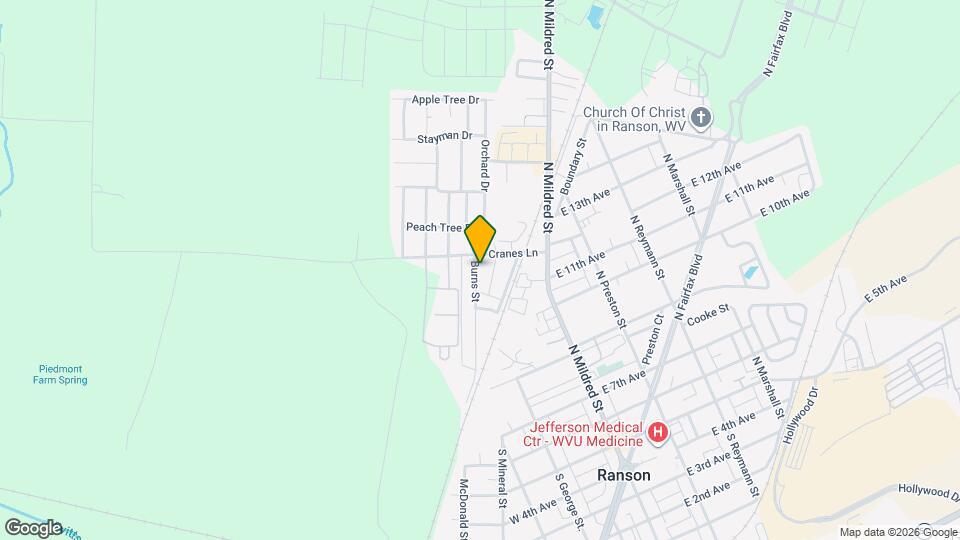 510 Burns St Map and Location Details