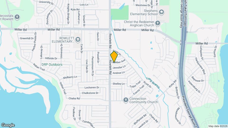 3510 Amber Ave Mapa y Detalles de la Ubicación