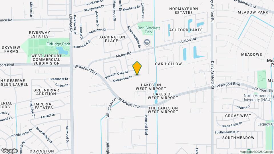 12811 Careywood Dr Mapa y Detalles de la Ubicación
