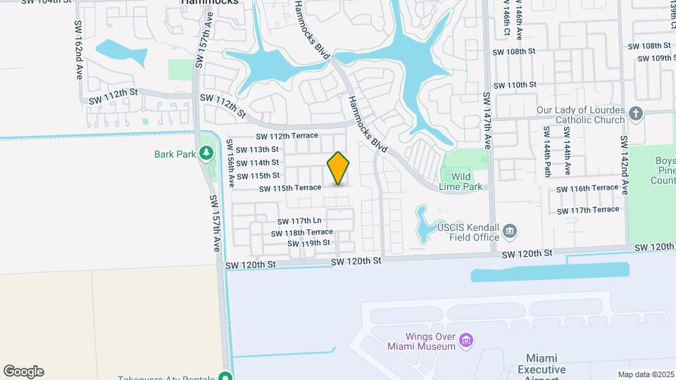 15262 SW 115th Terrace Mapa y Detalles de la Ubicación
