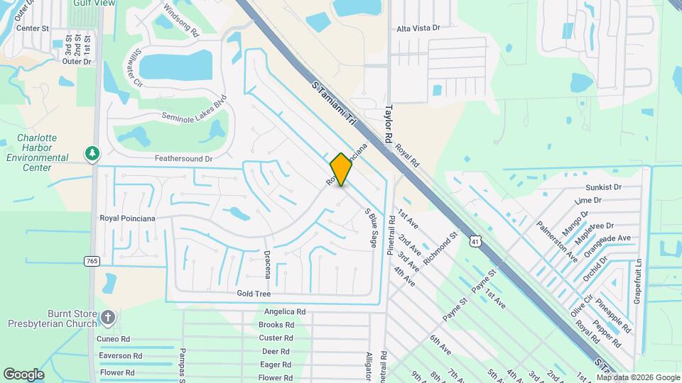 7321 S Blue Sage Map and Location Details