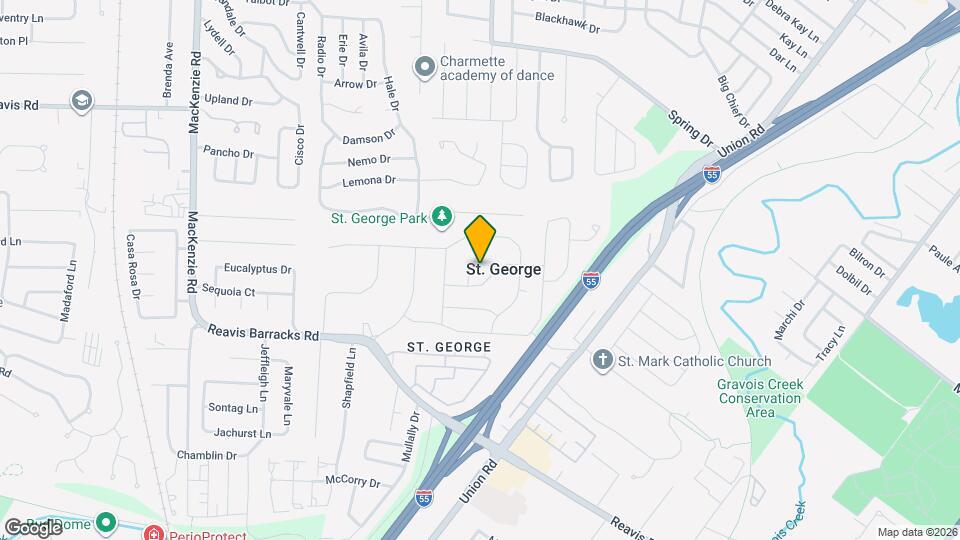 9826 Ravensbrook Dr Mapa y Detalles de la Ubicación