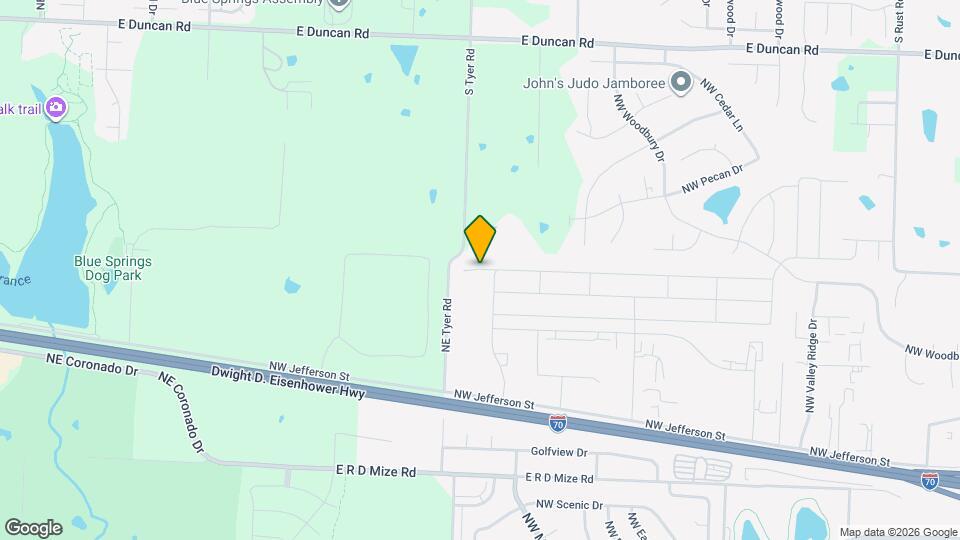 1801 NW HIlltop Ct Map and Location Details