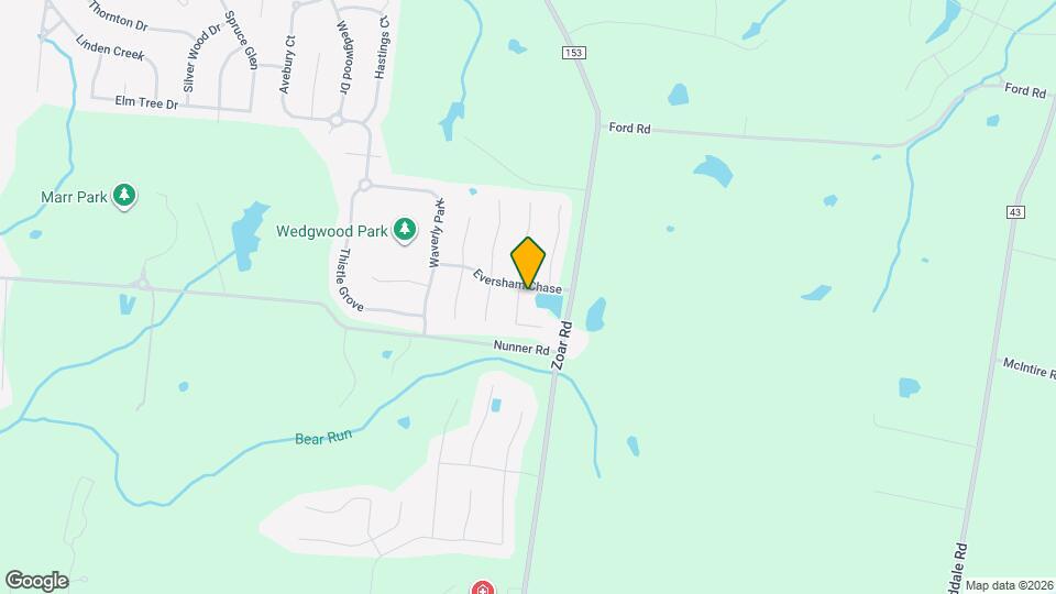 6676 S Andover Way Mapa y Detalles de la Ubicación