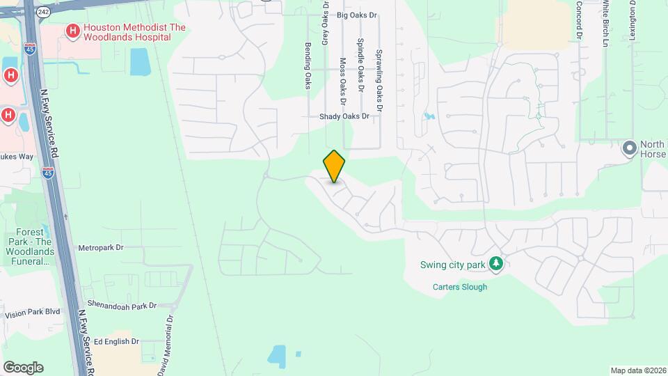 9315 Colonial Bent Pl Map and Location Details