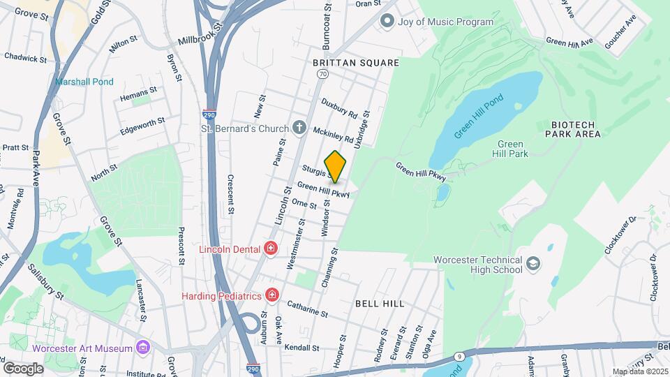 95 Green Hill Pkwy Map and Location Details