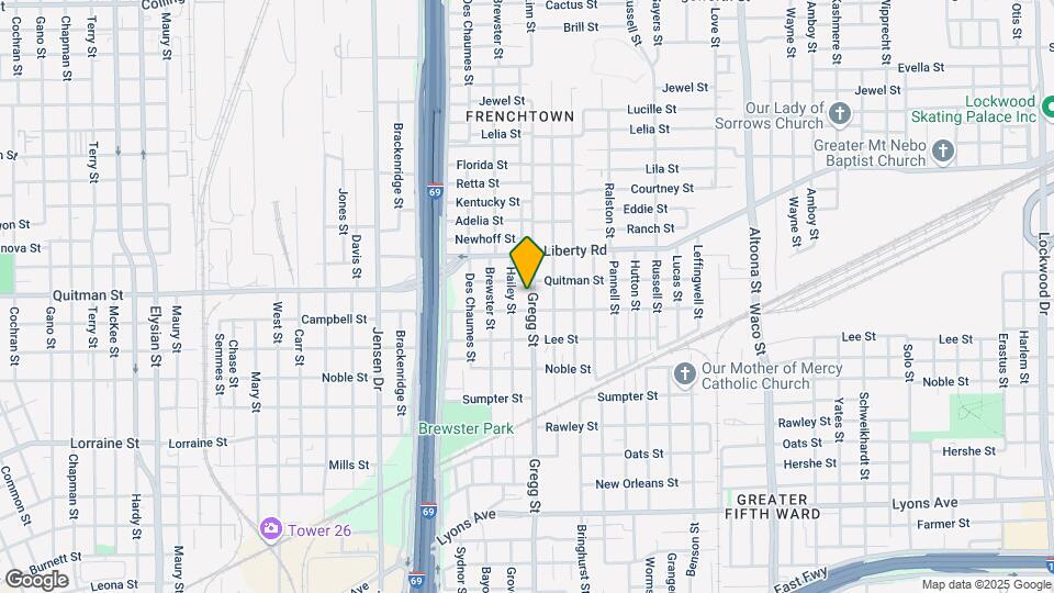 2311 Gregg St Map and Location Details