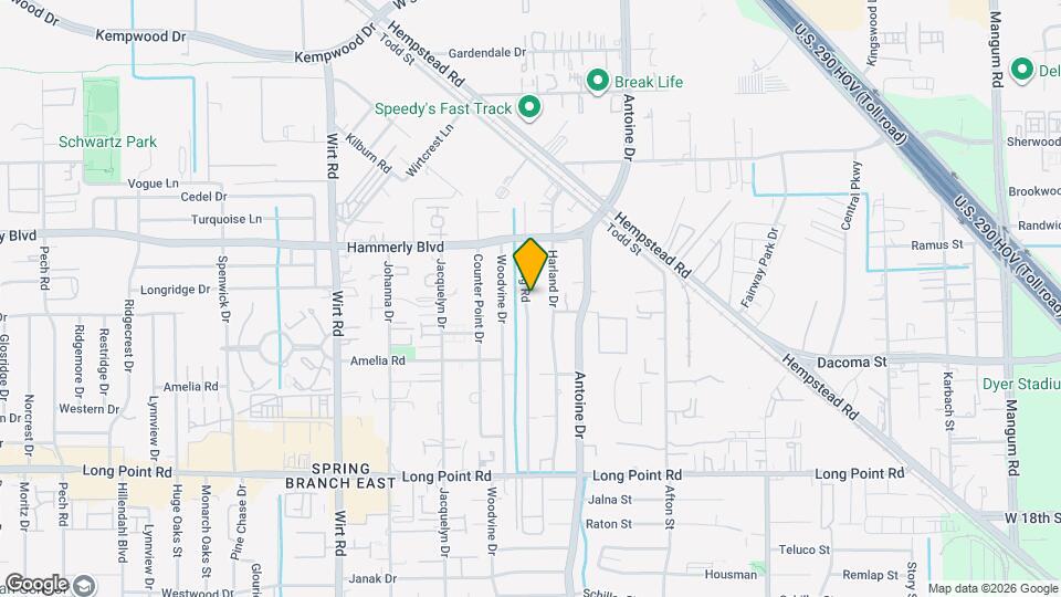 2036 Thonig Rd Map and Location Details