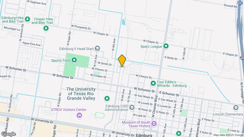 1018 N Clarence Ave Mapa y Detalles de la Ubicación