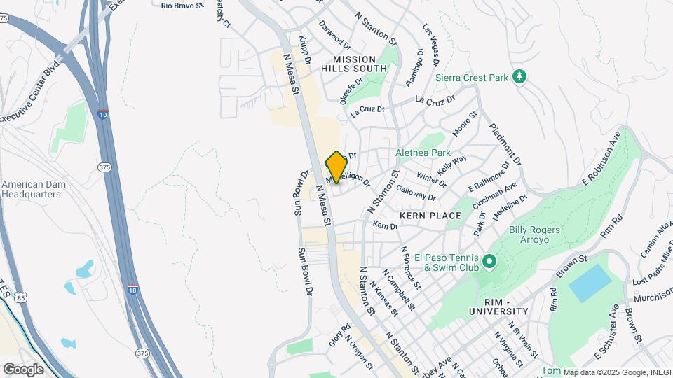 3405 Hixson Street Map and Location Details