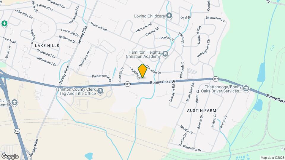 6221 Bonny Oaks Dr Map and Location Details