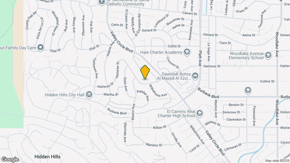 24057 Hatteras St Map and Location Details