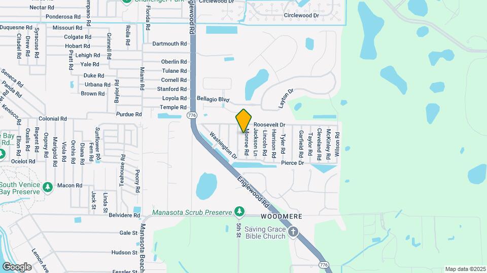5834 Monroe Rd Map and Location Details