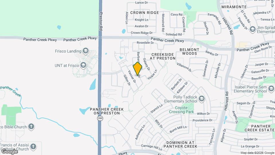 12901 Cowper Dr Map and Location Details