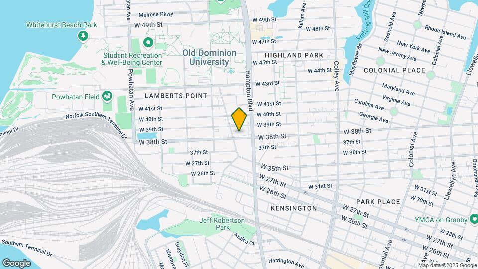 1220 W 38th St Mapa y Detalles de la Ubicación