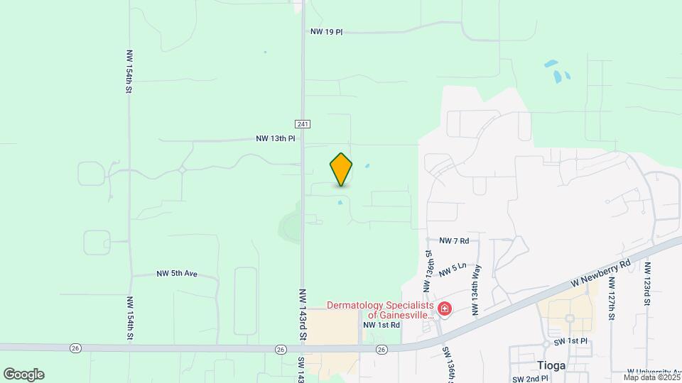 14160 NW 9th Rd Map and Location Details