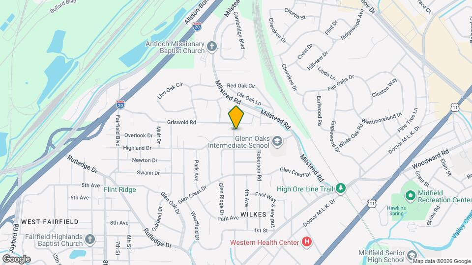 Glenfair Medford Manor Apt Map and Location Details