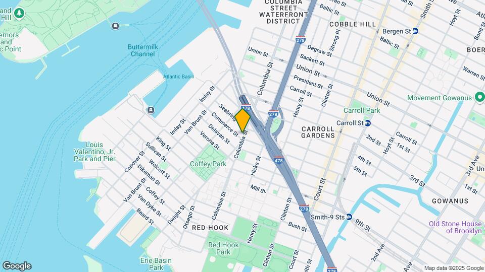 376 Columbia St Map and Location Details