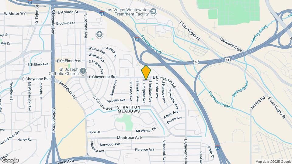 1905 S Prospect Ave Map and Location Details