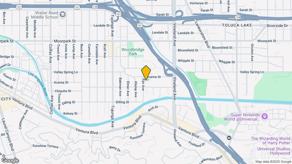 4220 Fair Ave Map and Location Details
