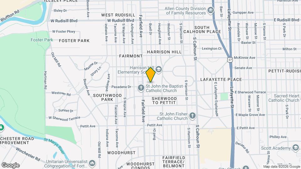 4430 Buell Dr Map and Location Details