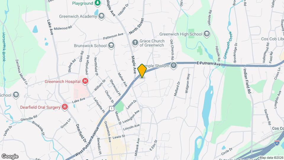 1 Milbank Ave Map and Location Details