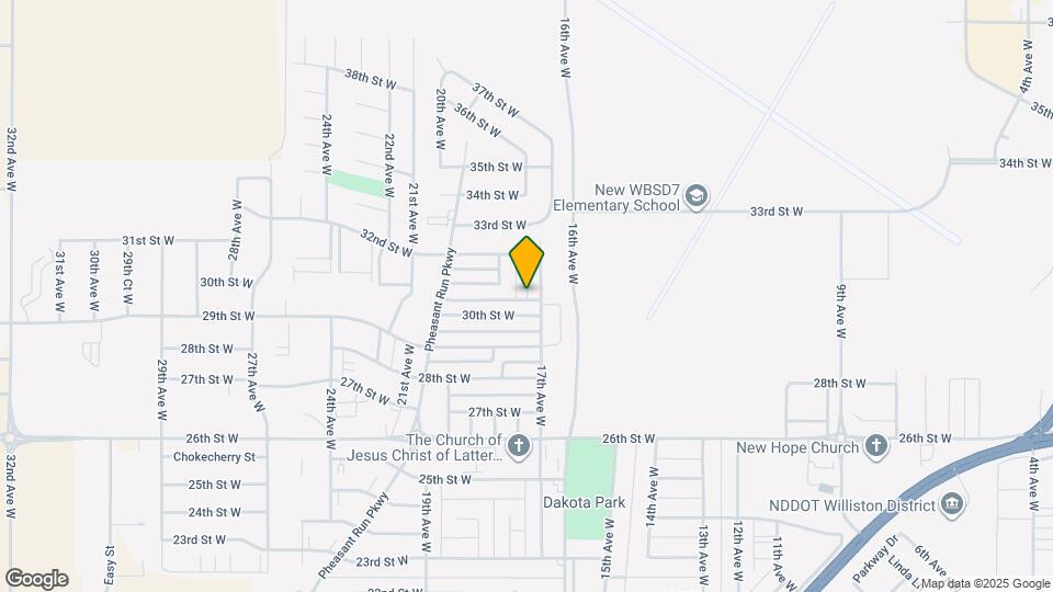 3025 17th Ave W Map and Location Details