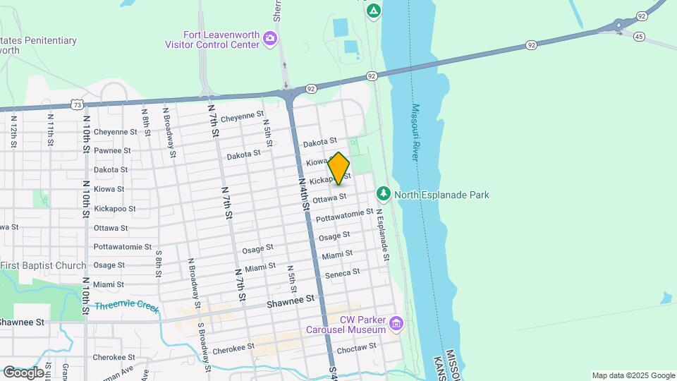 222 Ottawa St, Unit apt C Map and Location Details