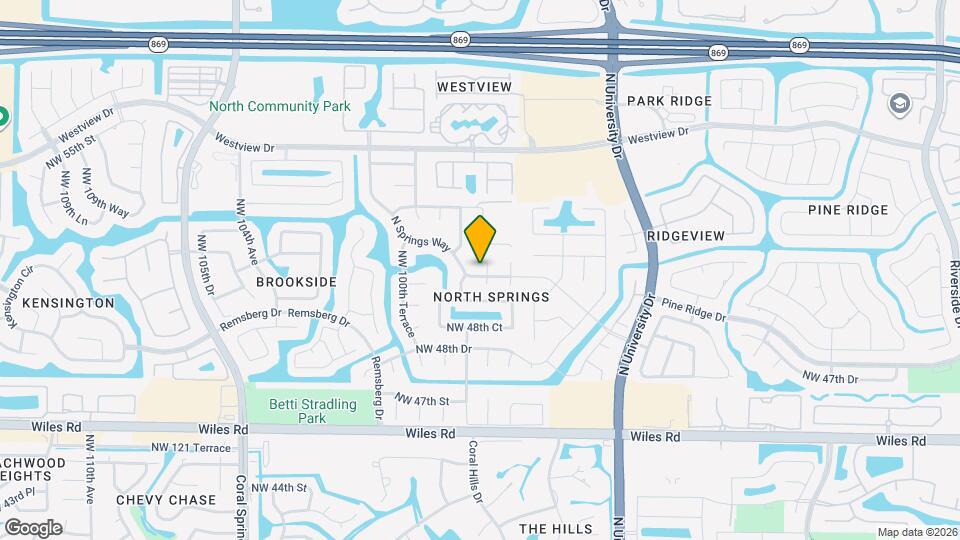 5048 NW 98th Ln Map and Location Details