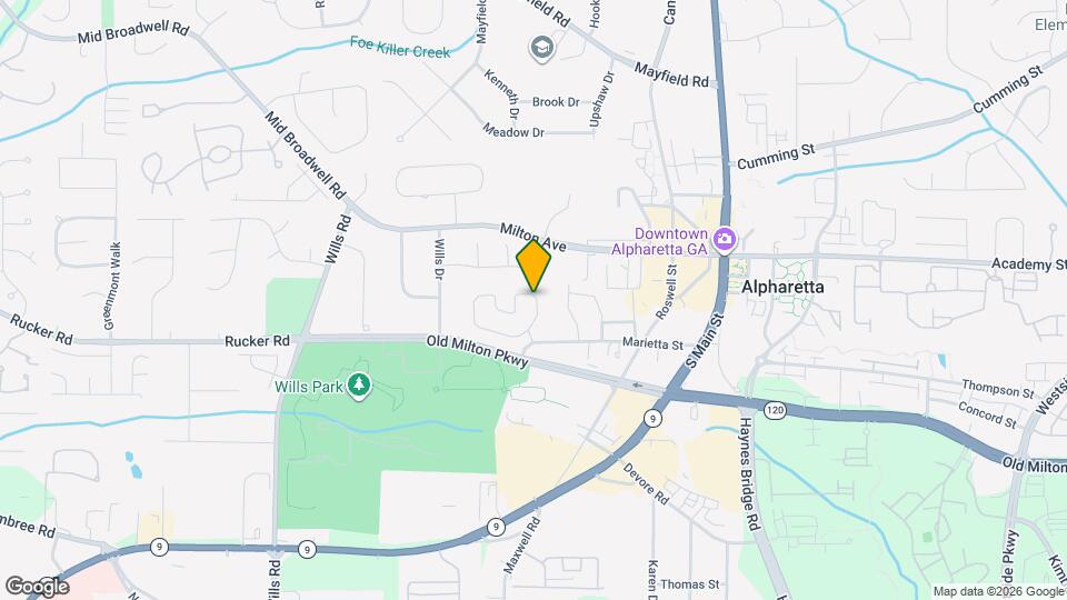 2050 Willshire Glen Map and Location Details