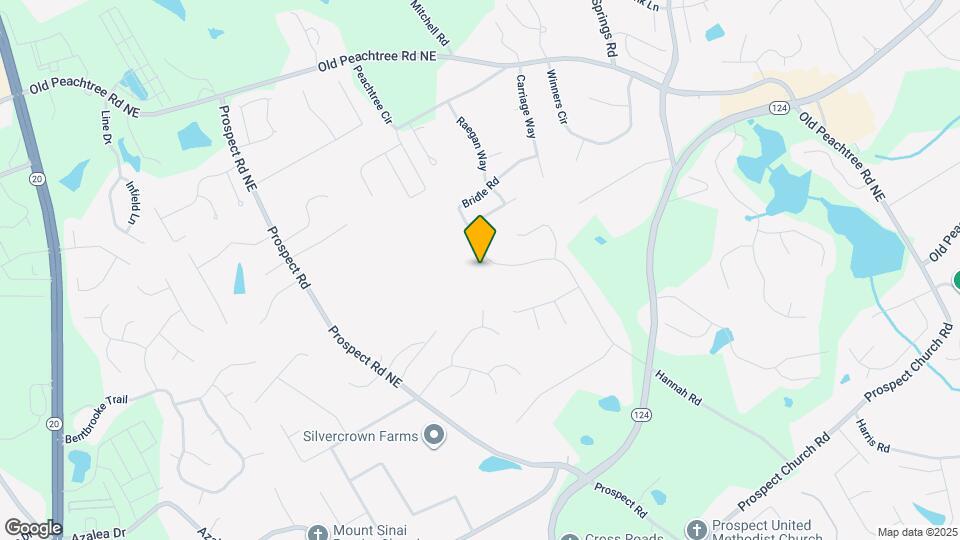 1950 Shady Creek Ln NE Map and Location Details