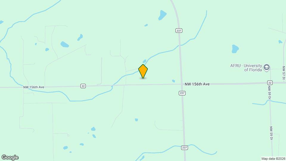 7626 NW 156th Ave Map and Location Details