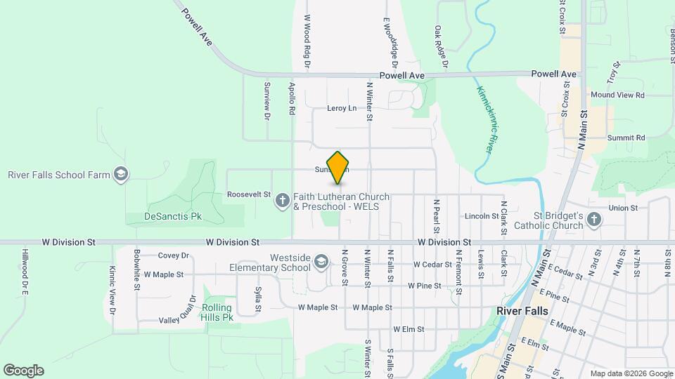 605 N Grove St Mapa y Detalles de la Ubicación