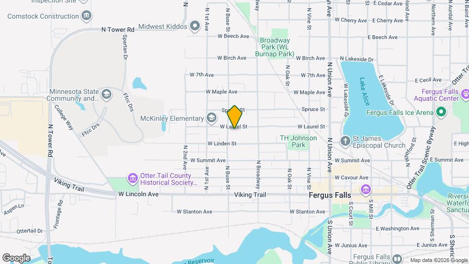 637 W Laurel St Map and Location Details