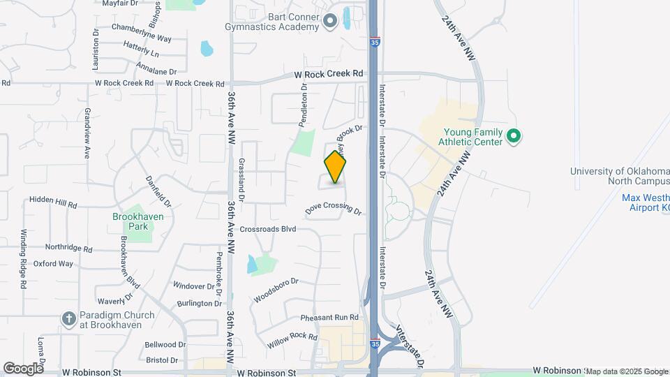 3026 Hollow Crest Ln Map and Location Details