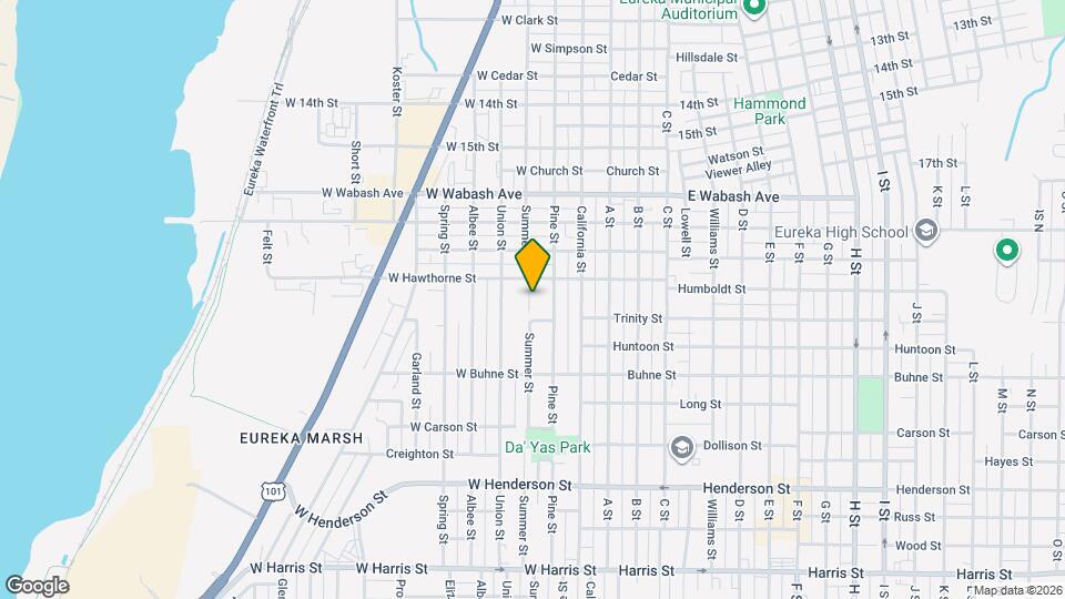 241 W Hawthorne St Map and Location Details