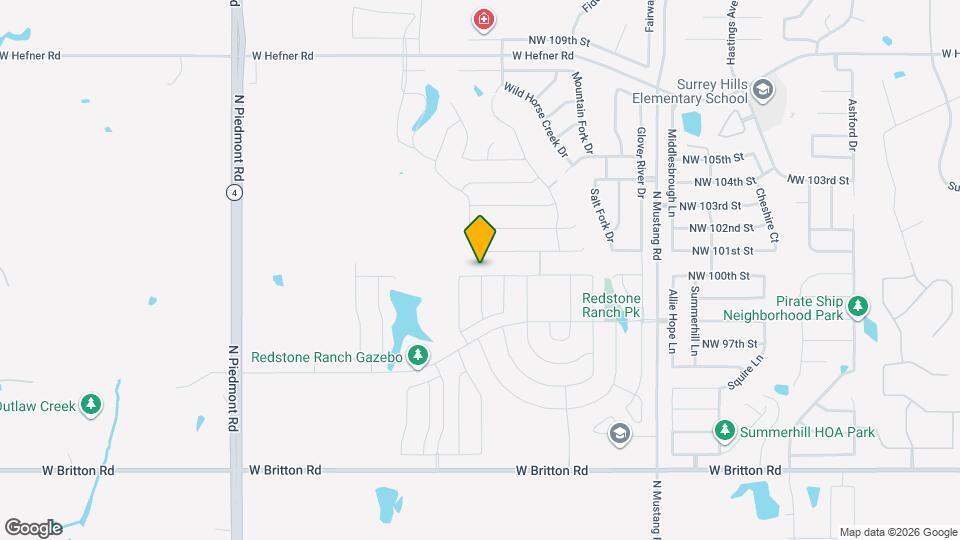 11729 NW 100th St Map and Location Details