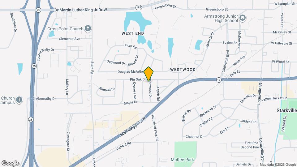 703 Cottonwood Dr Map and Location Details